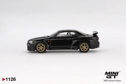 Nissan Skyline GT-R (R34) V.Spec Black Pearl W/ TE37 Wheel (Philippines Exclusive)
