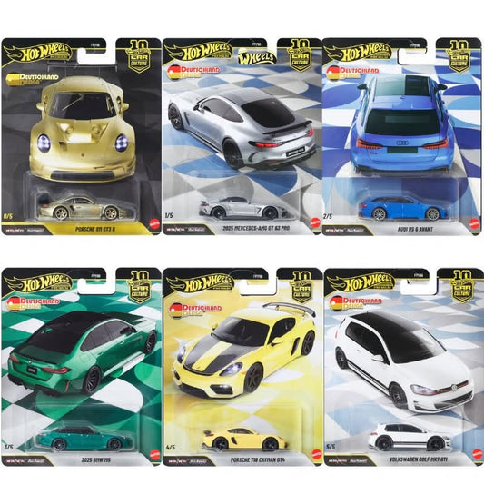 Hot Wheels Car Culture DEUTSCHLAND DESIGN 2026 - Sealed Case (USA Supply) (Pre Order)