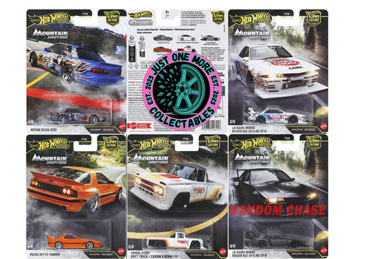 (Pre Order) Hot Wheels Car Culture Mountain Drifters (2027) - Sealed Case (USA Supply)