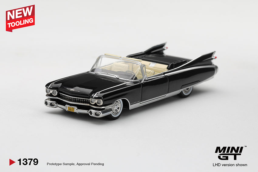 [Pre Order] Mini GT 1:64 Cadillac Eldorado Biarritz 1959 Black - MGT01379