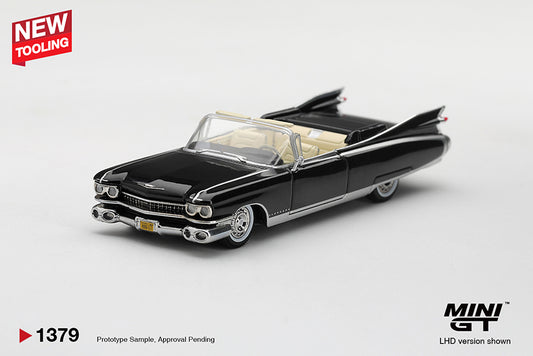 [Pre Order] Mini GT 1:64 Cadillac Eldorado Biarritz 1959 Black - MGT01379