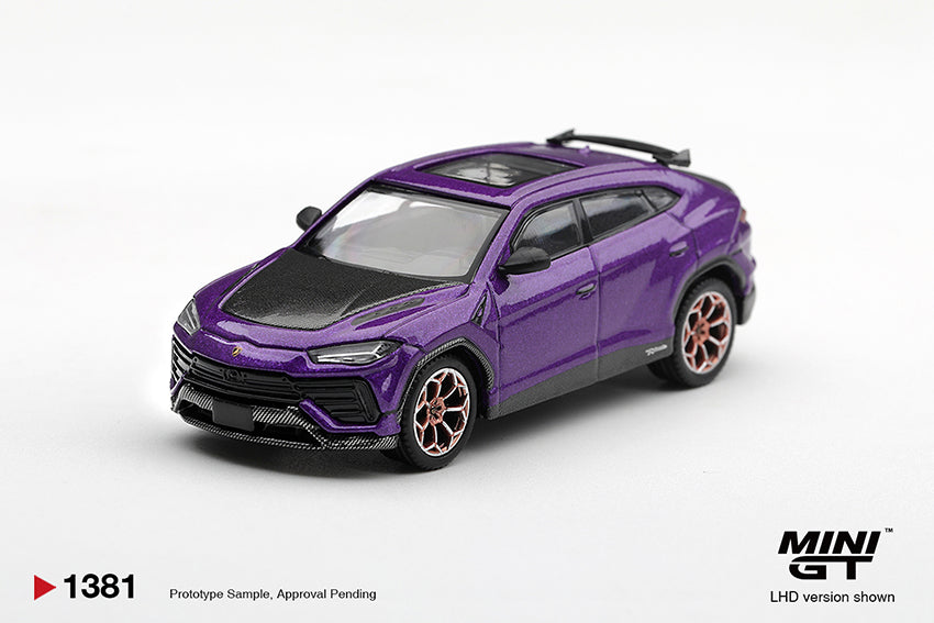 [Pre Order] Mini GT 1:64 Lamborghini Urus Performante Viola Pasifae - MGT01381