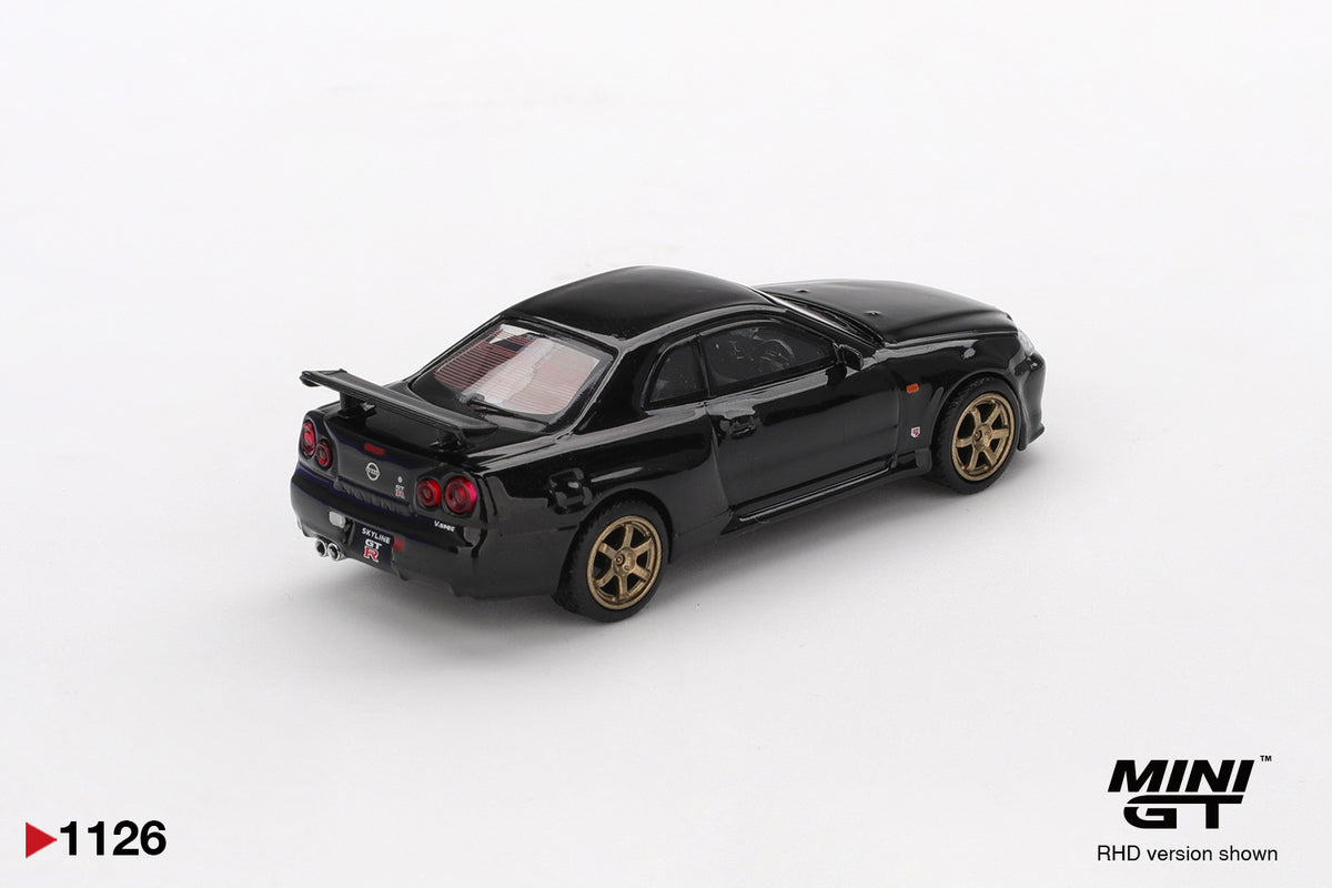 Nissan Skyline GT-R (R34) V.Spec Black Pearl W/ TE37 Wheel (Philippines Exclusive)