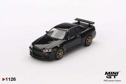 Nissan Skyline GT-R (R34) V.Spec Black Pearl W/ TE37 Wheel (Philippines Exclusive)